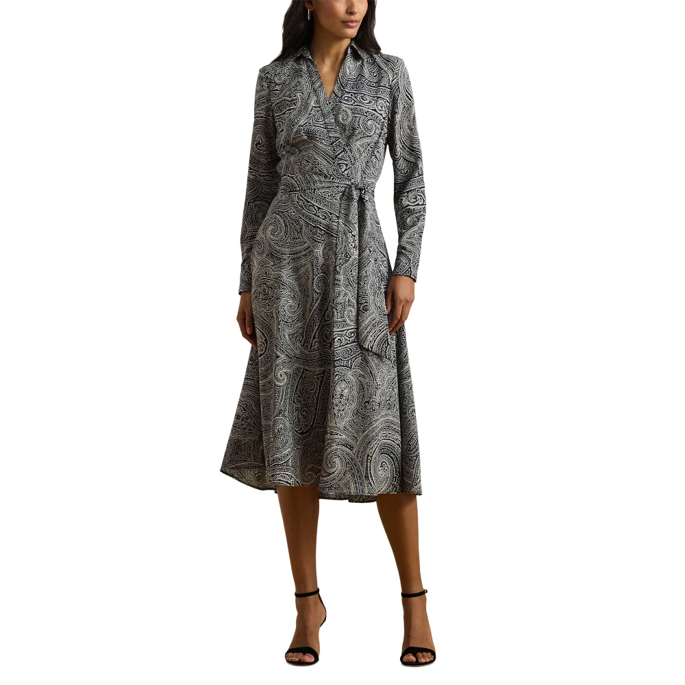 Γυναικείο Φόρεμα Paisley Crepe Midi Polo Ralph Lauren