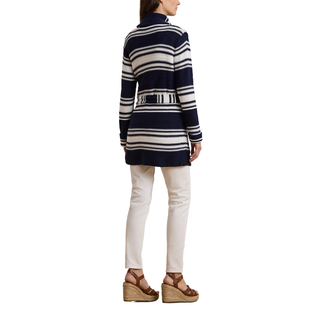 Γυναικεία Ζακέτα Striped Belted Cotton-Blend Polo Ralph Lauren