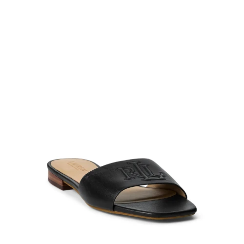 Σανδάλια Everley Calfskin Slide Polo Ralph Lauren