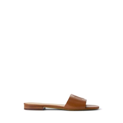 Σανδάλια Everley Calfskin Slide Polo Ralph Lauren