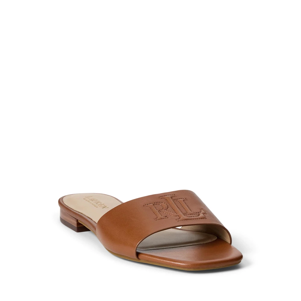 Σανδάλια Everley Calfskin Slide Polo Ralph Lauren