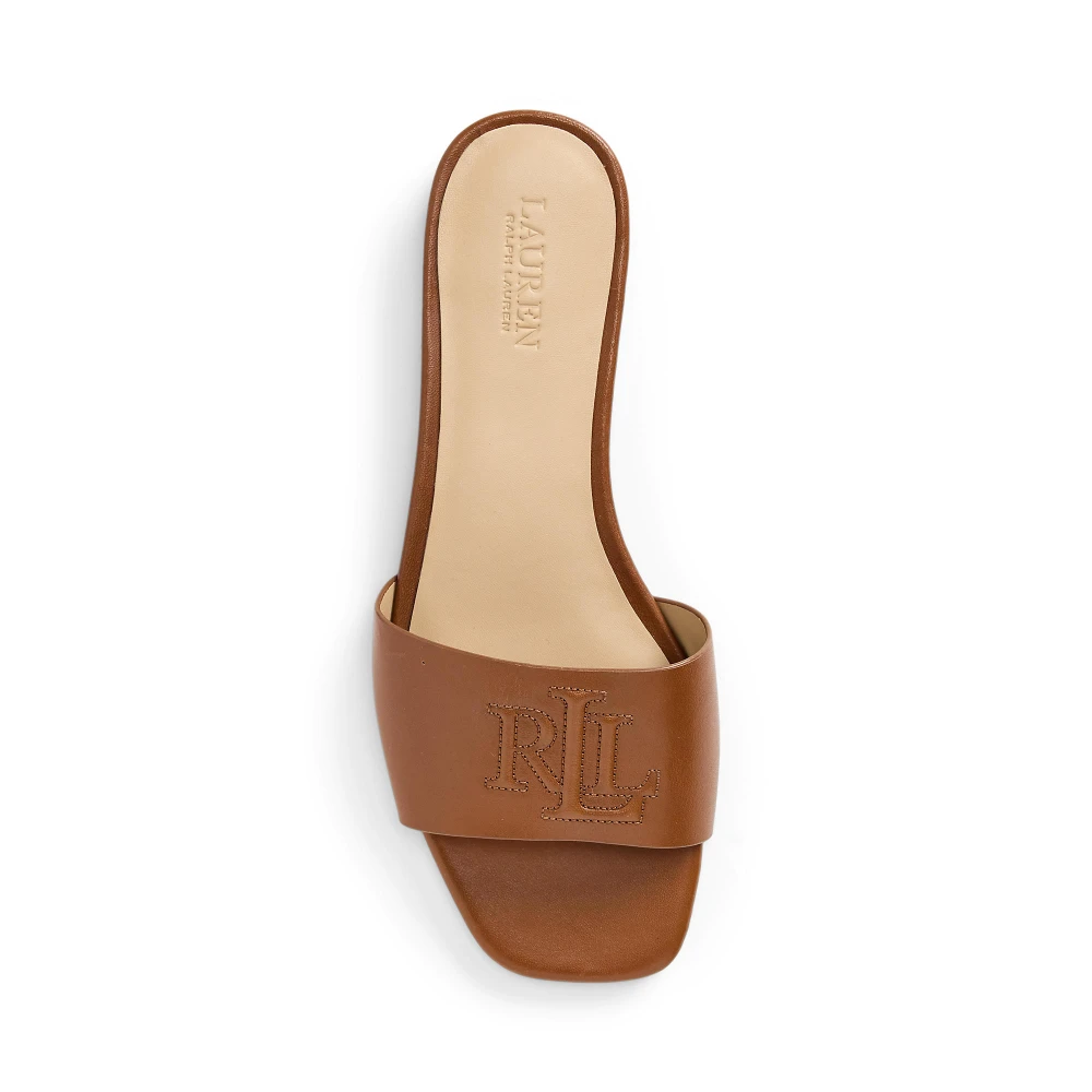 Σανδάλια Everley Calfskin Slide Polo Ralph Lauren