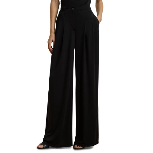 Γυναικείο Παντελόνι Pleated Stretch Jersey Wide-Leg Polo Ralph Lauren