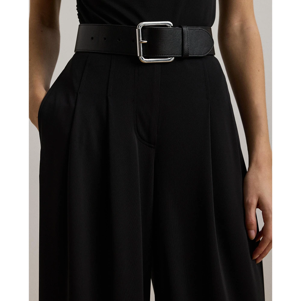 Γυναικείο Παντελόνι Pleated Stretch Jersey Wide-Leg Polo Ralph Lauren