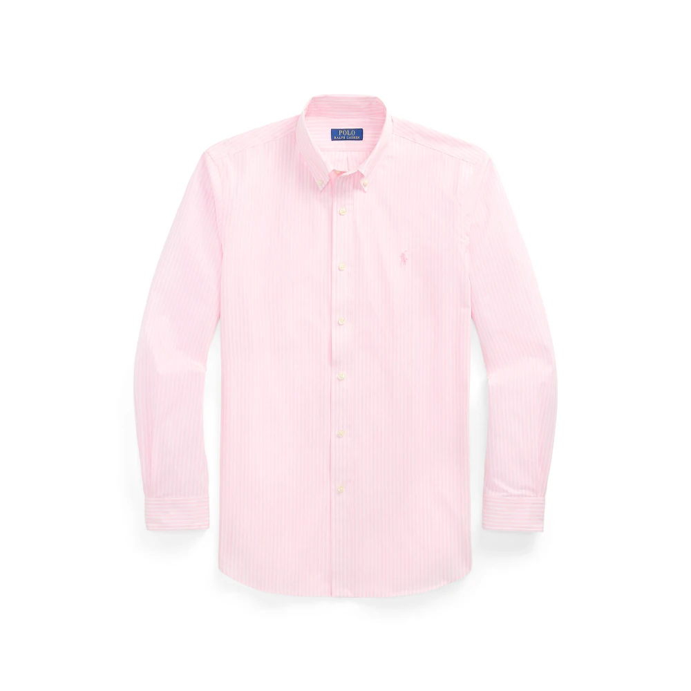 Ανδρικό Πουκάμισο Custom Fit Striped Stretch Poplin Shirt  Polo Ralph Lauren