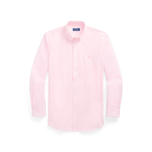 Ανδρικό Πουκάμισο Custom Fit Striped Stretch Poplin Shirt  Polo Ralph Lauren
