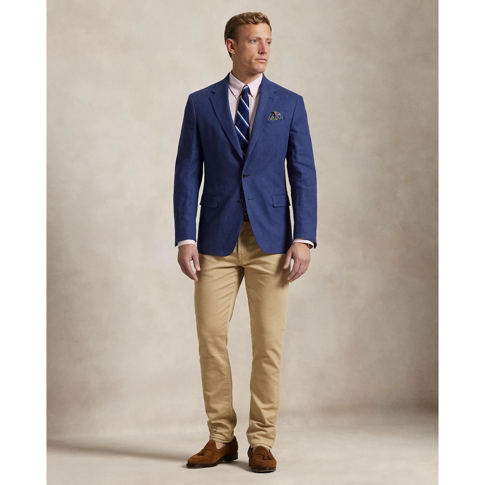 Ανδρικό Πουκάμισο Custom Fit Striped Stretch Poplin Shirt  Polo Ralph Lauren