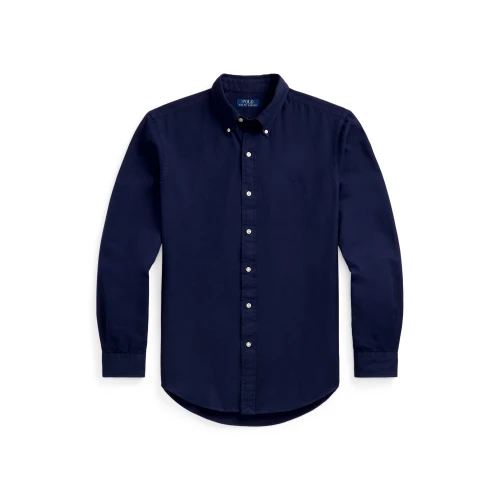 Ανδρικό Πουκάμισο Custom Fit Garment-Dyed Dobby Shirt Polo Ralph Lauren