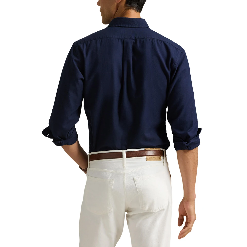 Ανδρικό Πουκάμισο Custom Fit Garment-Dyed Dobby Shirt Polo Ralph Lauren