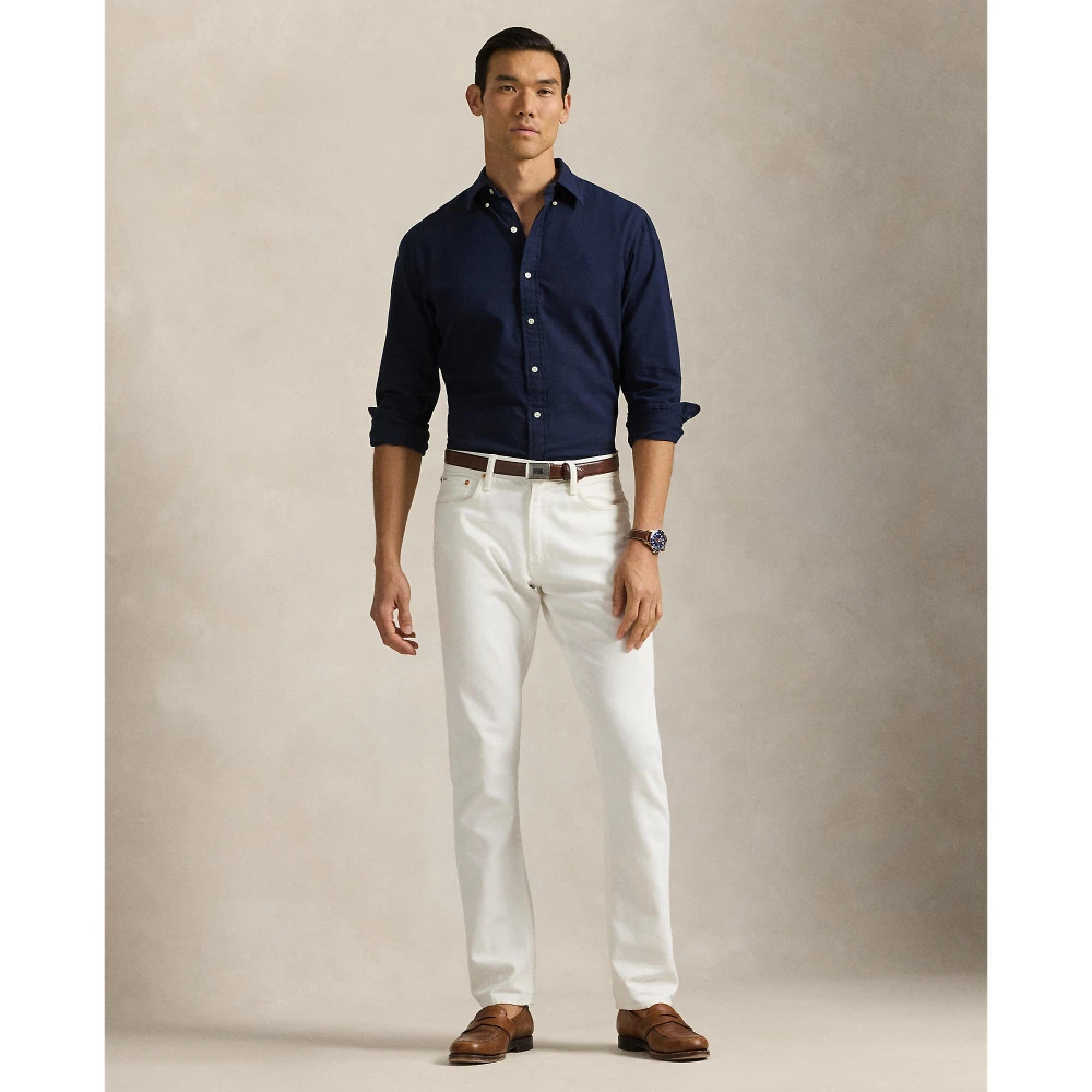 Ανδρικό Πουκάμισο Custom Fit Garment-Dyed Dobby Shirt Polo Ralph Lauren