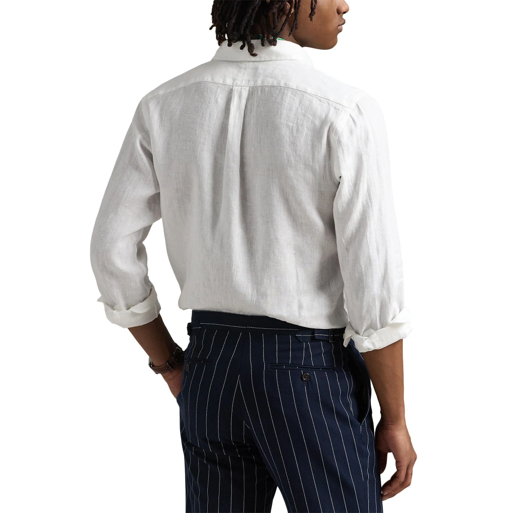Ανδρικό Πουκάμισο Custom Fit Linen Shirt Polo Ralph Lauren