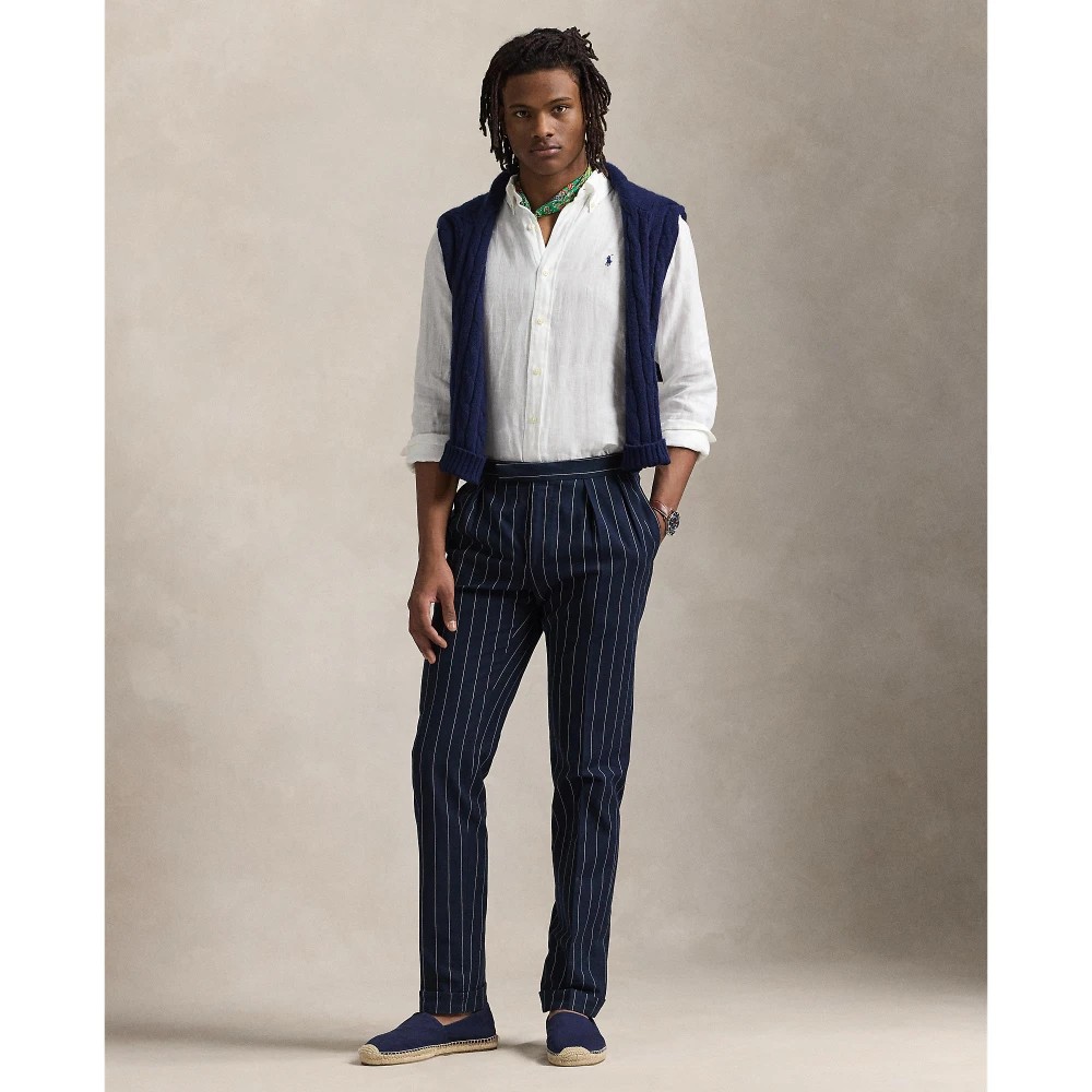 Ανδρικό Πουκάμισο Custom Fit Linen Shirt Polo Ralph Lauren