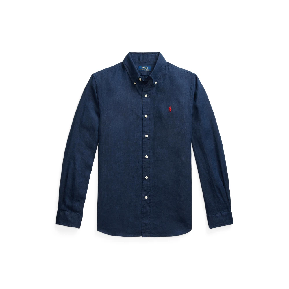 Ανδρικό Πουκάμισο Custom Fit Linen Shirt Polo Ralph Lauren