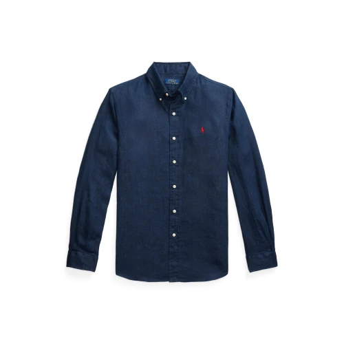 Ανδρικό Πουκάμισο Custom Fit Linen Shirt Polo Ralph Lauren