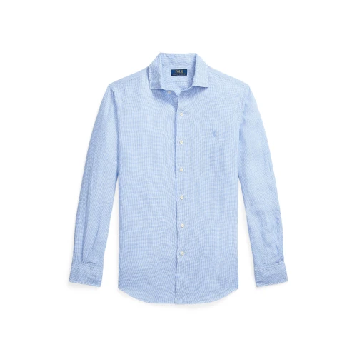 Ανδρικό Πουκάμισο Custom Fit Linen Shirt Polo Ralph Lauren