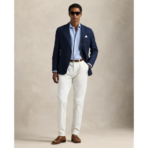 Ανδρικό Πουκάμισο Custom Fit Linen Shirt Polo Ralph Lauren