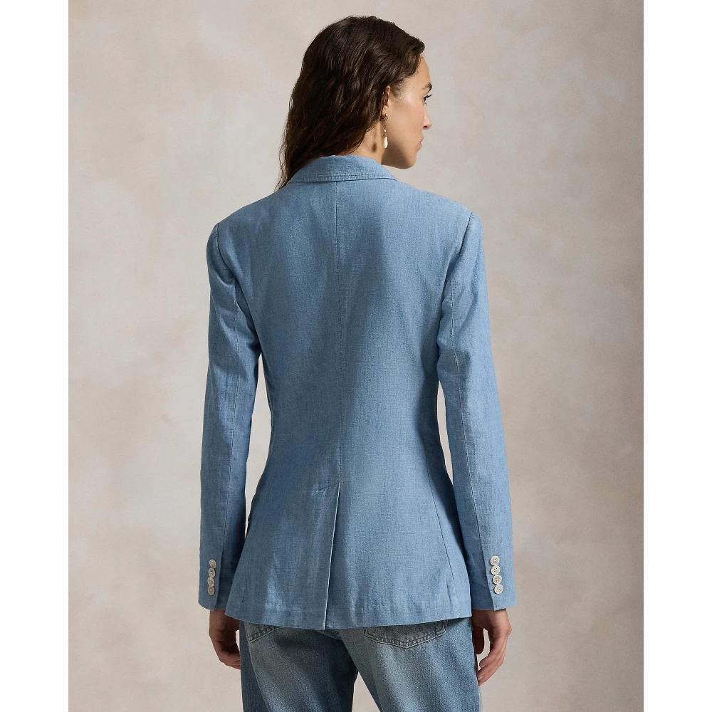Γυναικείο Σακάκι Double-Breasted Chambray Blazer Polo Ralph Lauren