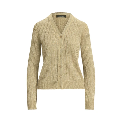 Γυναικεία Ζακέτα Metallic Linen-Blend Rib-Knit Polo Ralph Lauren