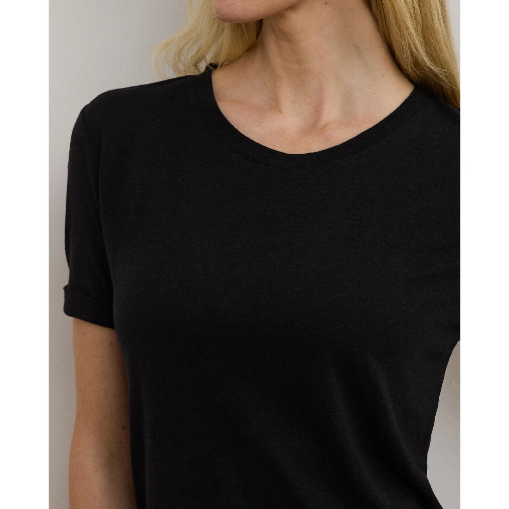 Γυναικείο Μπλουζάκι  Linen-Blend Jersey Short-Sleeve Tee Polo Ralph Lauren