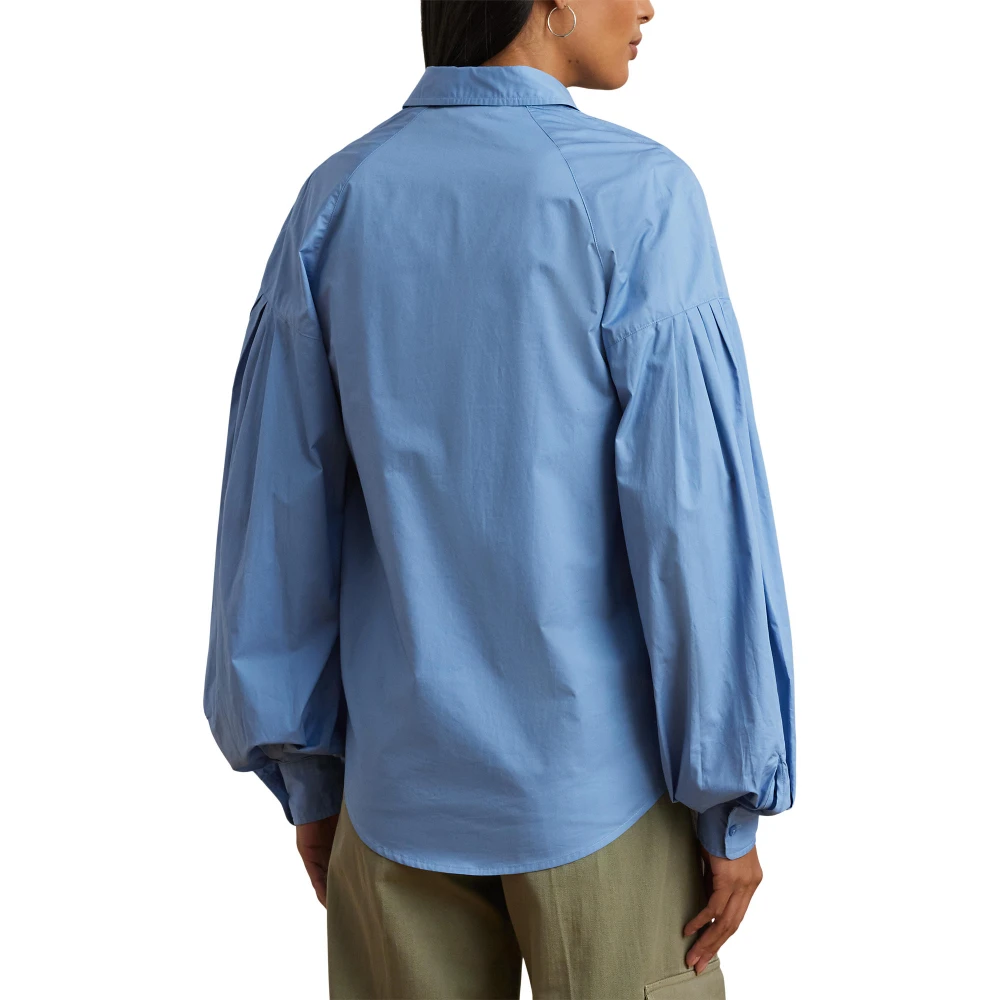  Γυναικείο Πουκάμισο Ποπλίνα  Cotton Poplin Blouson-Sleeve Shirt Polo Ralph Lauren