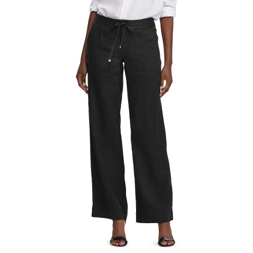 Γυναικείο  Λινό Παντελόνι Wide-Leg  Polo Ralph Lauren