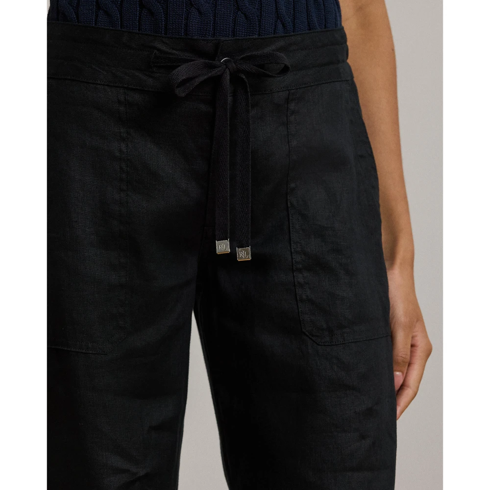 Γυναικείο  Λινό Παντελόνι Wide-Leg  Polo Ralph Lauren