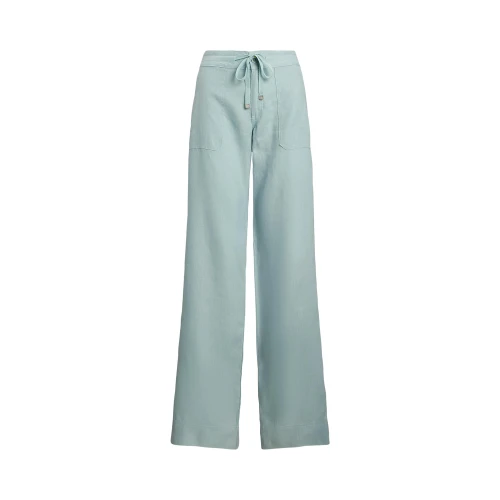 Γυναικείο  Λινό Παντελόνι Wide-Leg  Polo Ralph Lauren