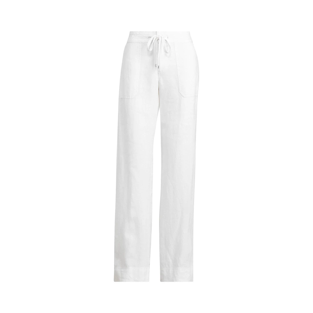 Γυναικείο  Λινό Παντελόνι Wide-Leg  Polo Ralph Lauren