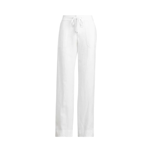 Γυναικείο  Λινό Παντελόνι Wide-Leg  Polo Ralph Lauren