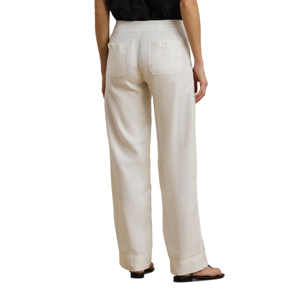 Γυναικείο  Λινό Παντελόνι Wide-Leg  Polo Ralph Lauren