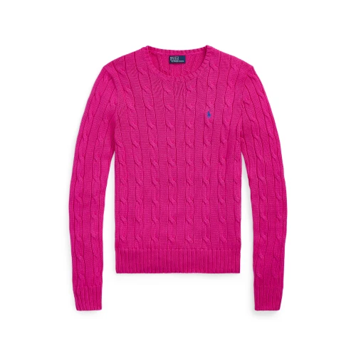Γυναικείο Πουλόβερ Cable-Knit Cotton Crewneck Jumper  Polo Ralph Lauren
