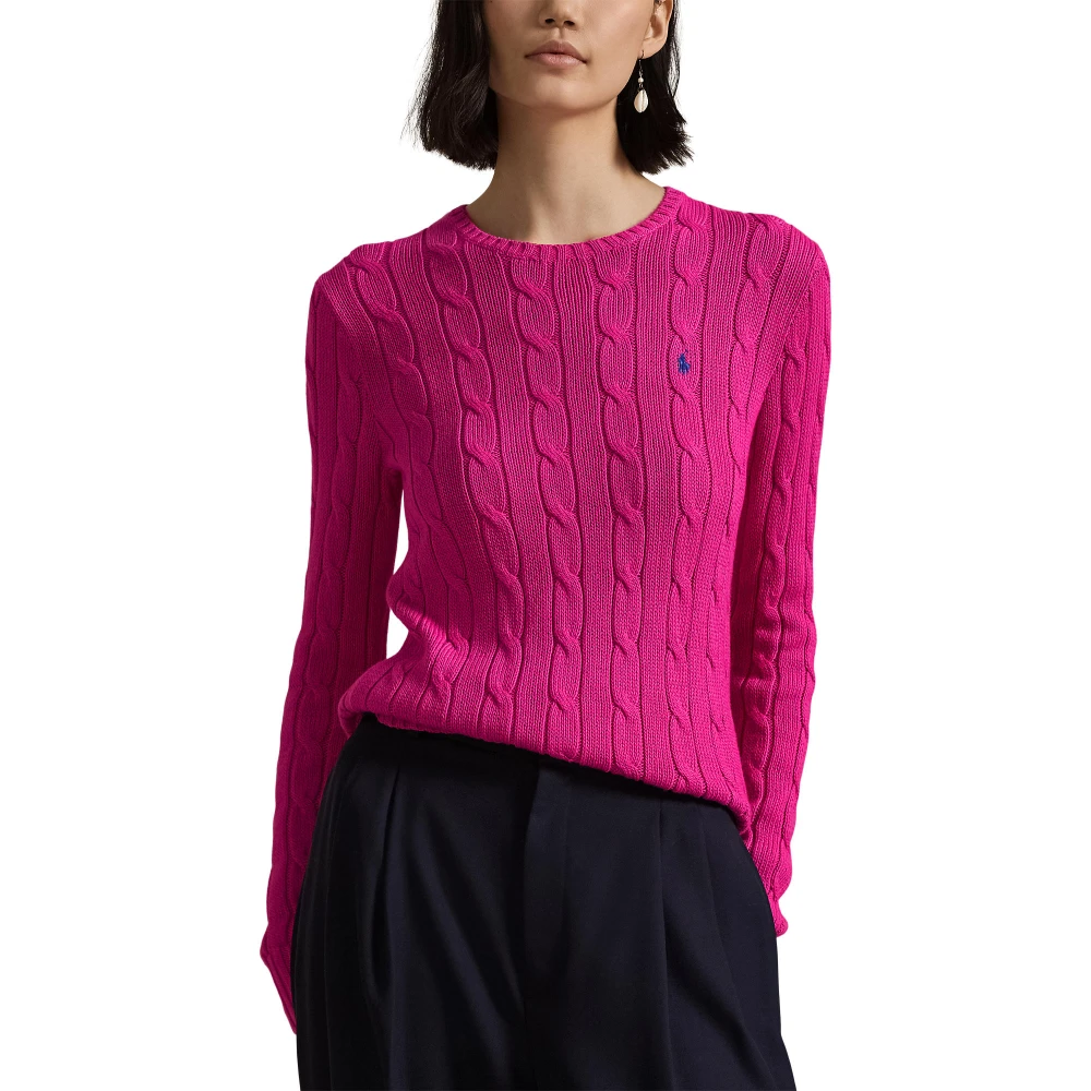 Γυναικείο Πουλόβερ Cable-Knit Cotton Crewneck Jumper  Polo Ralph Lauren