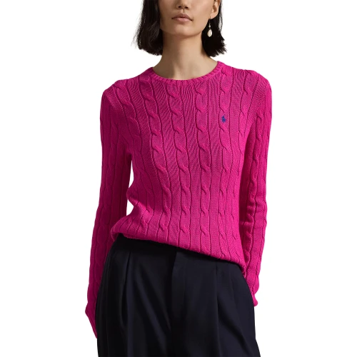 Γυναικείο Πουλόβερ Cable-Knit Cotton Crewneck Jumper  Polo Ralph Lauren