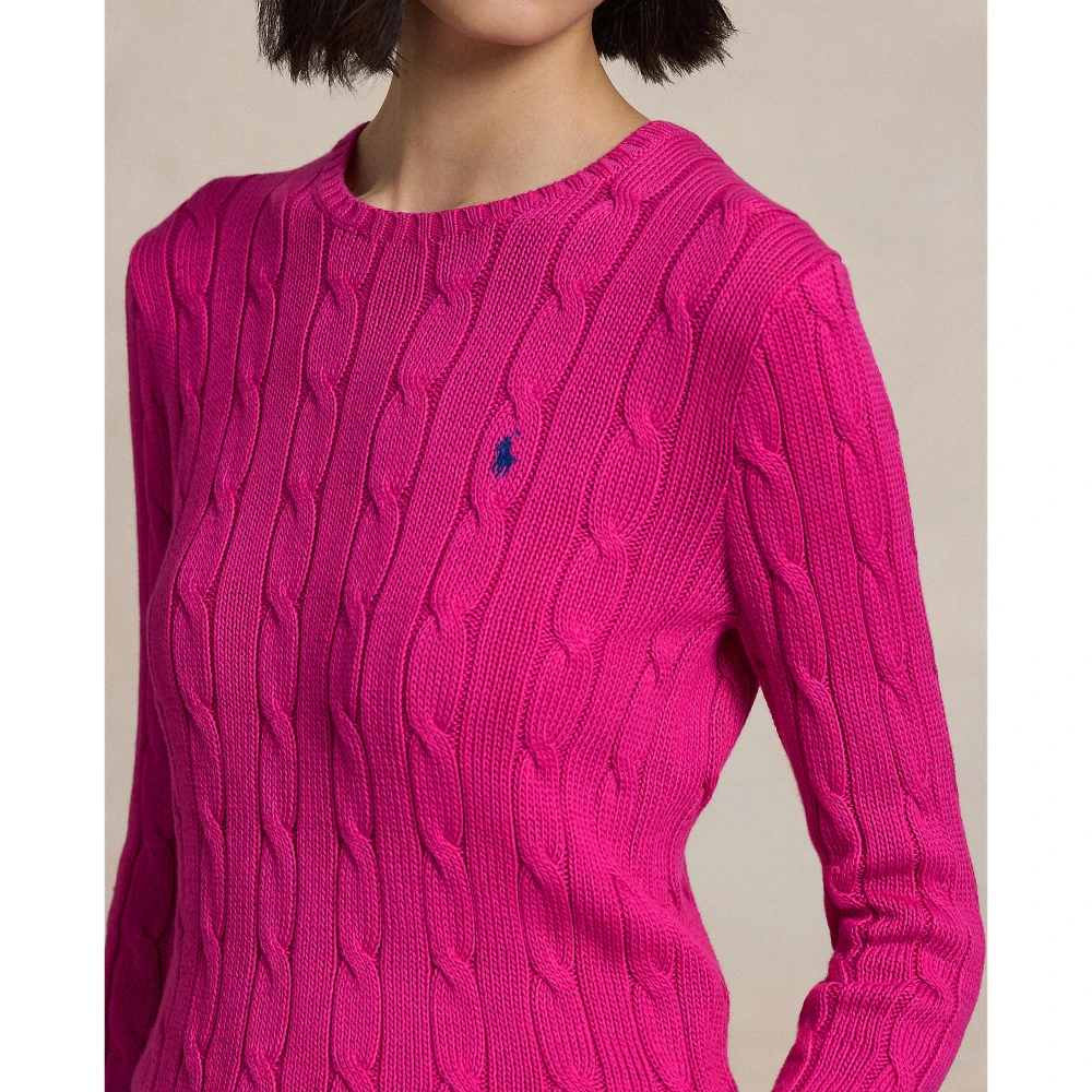 Γυναικείο Πουλόβερ Cable-Knit Cotton Crewneck Jumper  Polo Ralph Lauren