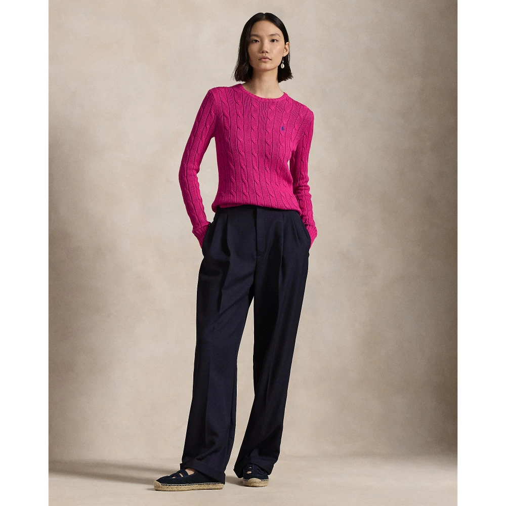 Γυναικείο Πουλόβερ Cable-Knit Cotton Crewneck Jumper  Polo Ralph Lauren