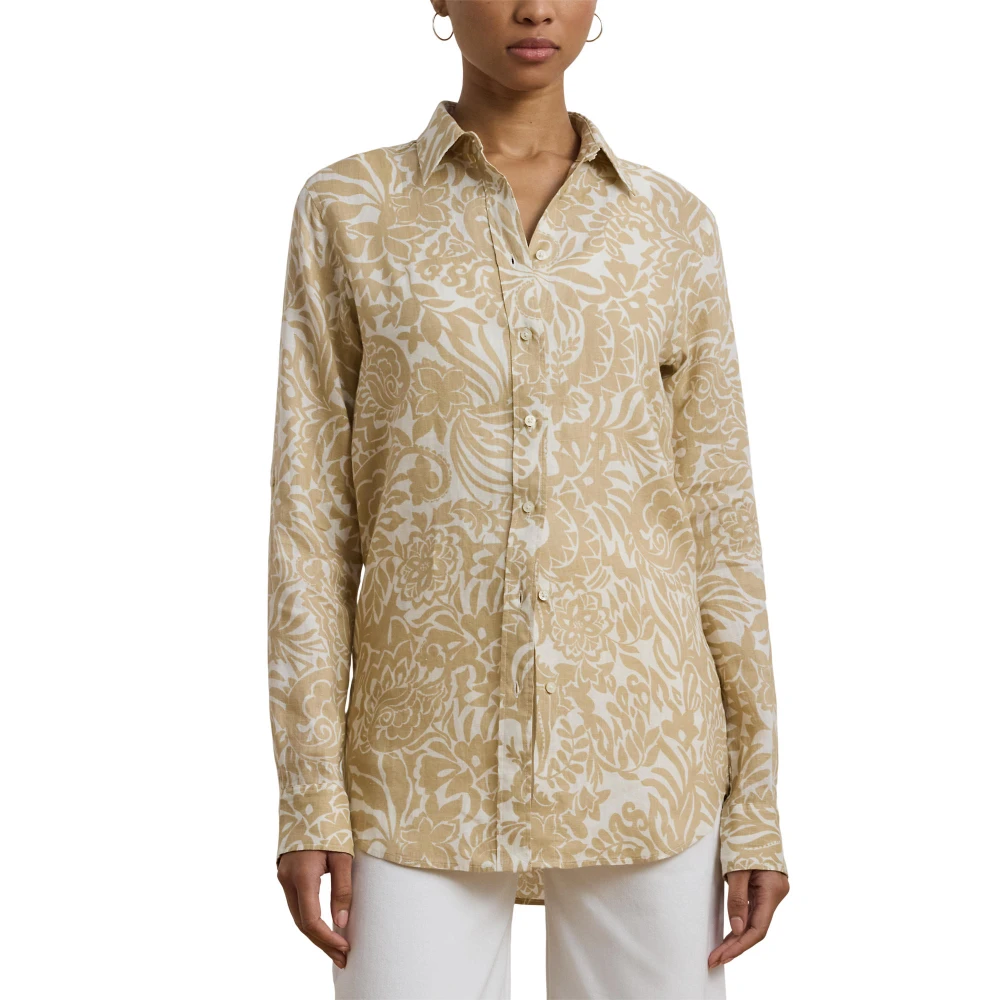 KARRIE-LONG SLEEVE-BUTTON FRONT SHIRT