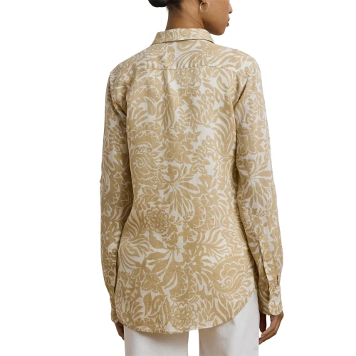KARRIE-LONG SLEEVE-BUTTON FRONT SHIRT