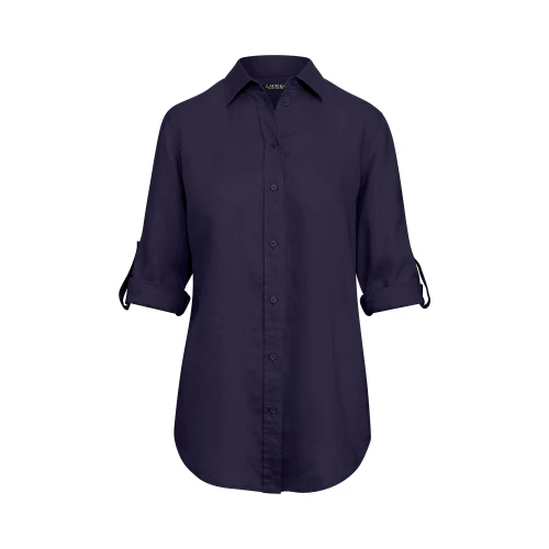 Γυναικείο Λινό Πουκάμισο Linen Shirt  Polo Ralph Lauren