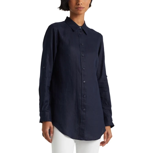 Γυναικείο Λινό Πουκάμισο Linen Shirt  Polo Ralph Lauren