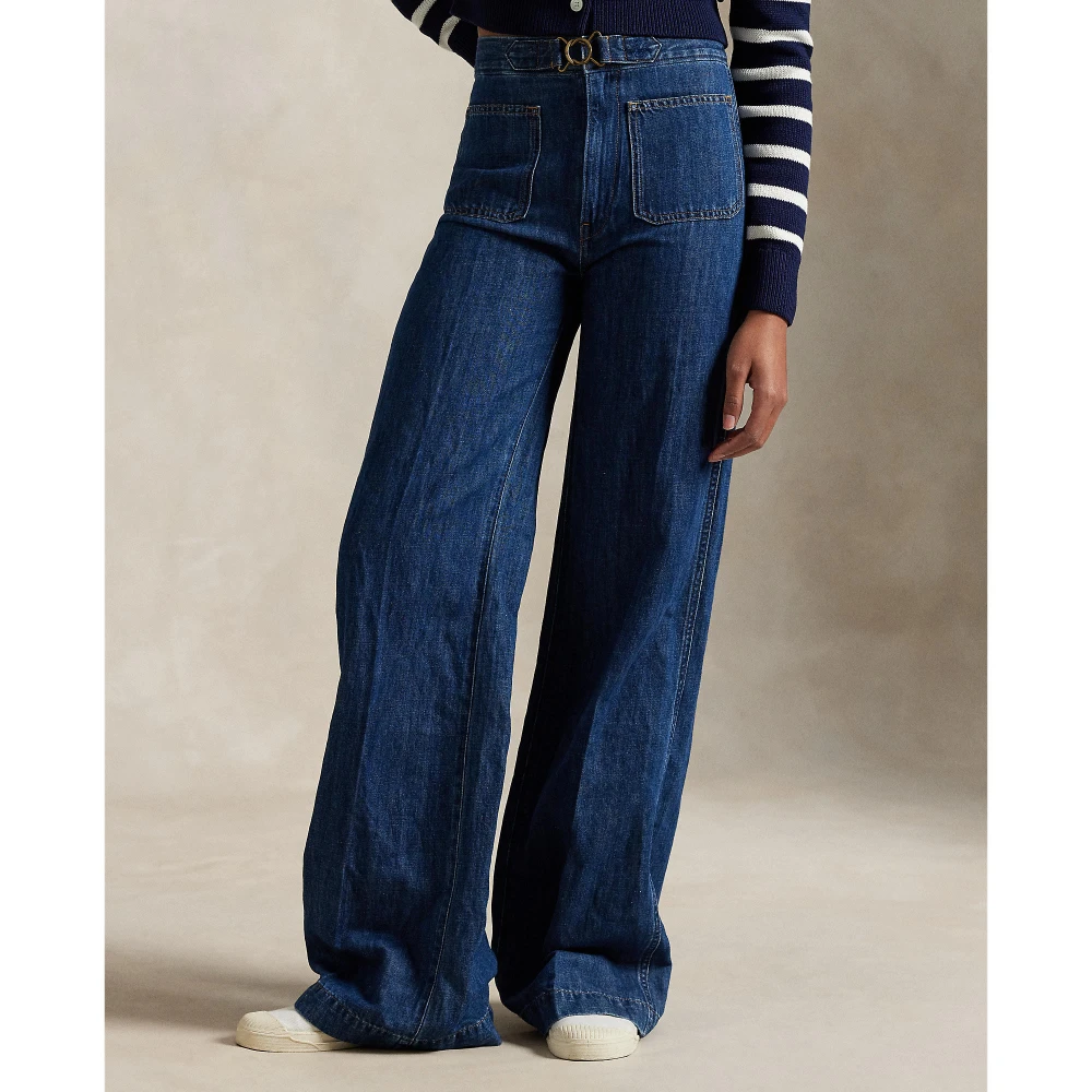 Γυναικείο Παντελόνι Wide-Leg Flare Jean  Polo Ralph Lauren