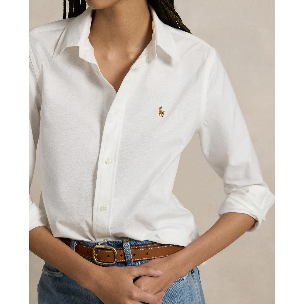 Γυναικείο Πουκάμισο Stretch Slim Fit Oxford Shirt Polo Ralph Lauren
