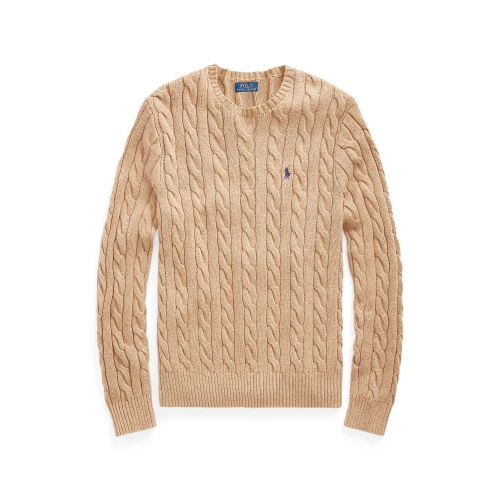 Ανδρικό Πουλόβερ Cable-Knit Cotton Polo Ralph Lauren
