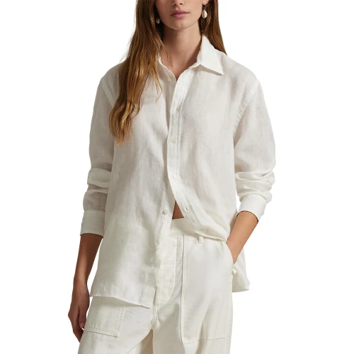 Γυναικείο Πουκάμισο Oversize Fit Linen Polo Ralph Lauren