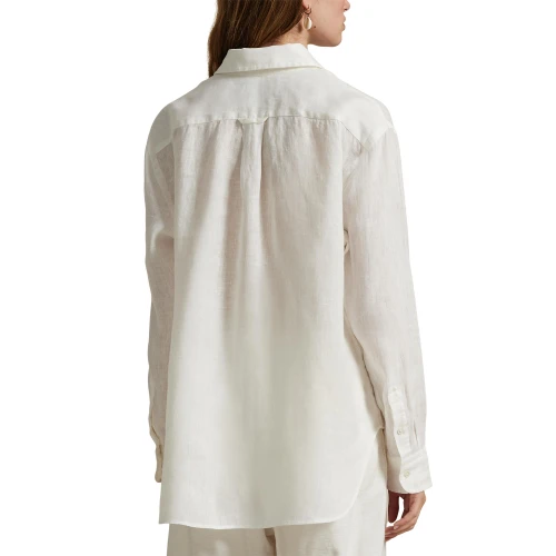 Γυναικείο Πουκάμισο Oversize Fit Linen Polo Ralph Lauren