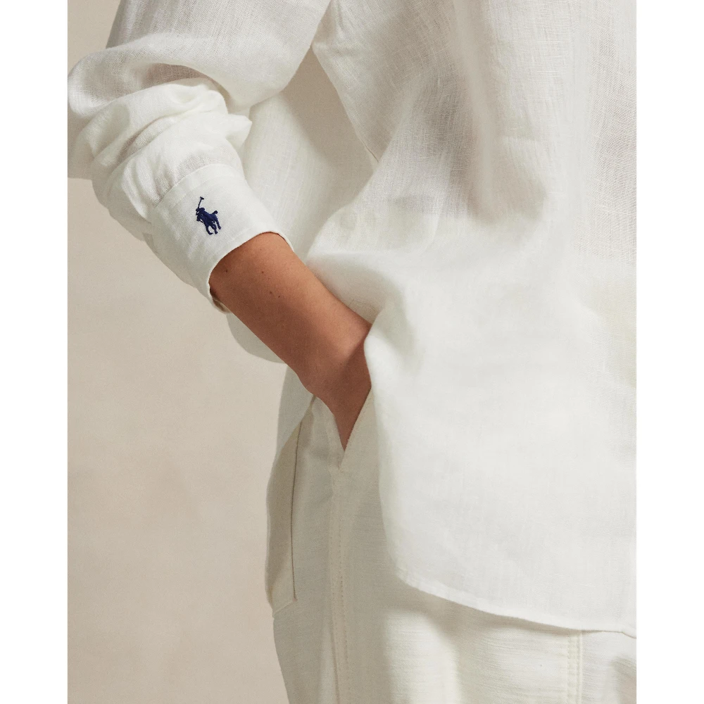 Γυναικείο Πουκάμισο Oversize Fit Linen Polo Ralph Lauren