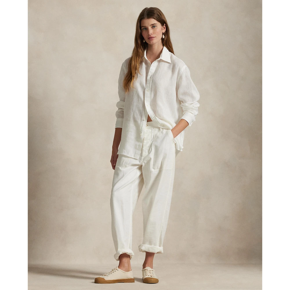Γυναικείο Πουκάμισο Oversize Fit Linen Polo Ralph Lauren