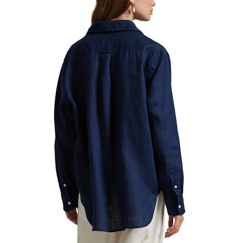 Γυναικείο Πουκάμισο Oversize Fit Linen Polo Ralph Lauren