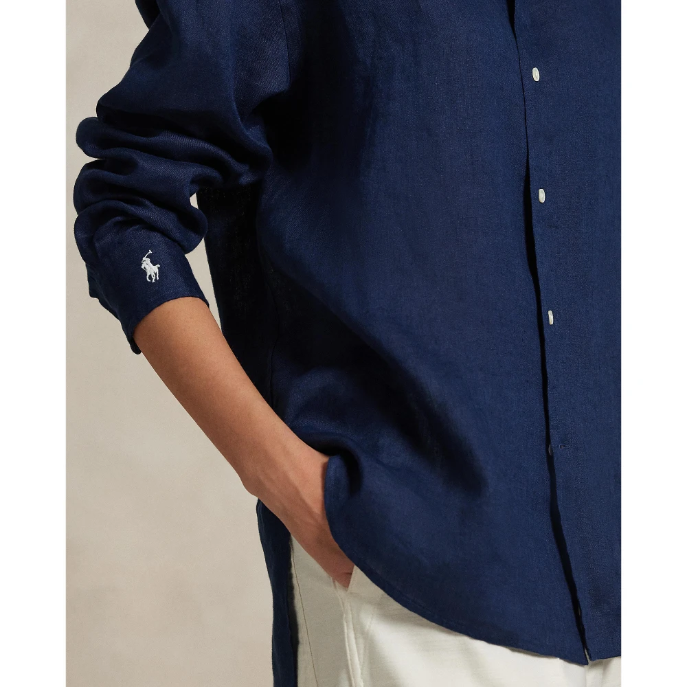 Γυναικείο Πουκάμισο Oversize Fit Linen Polo Ralph Lauren