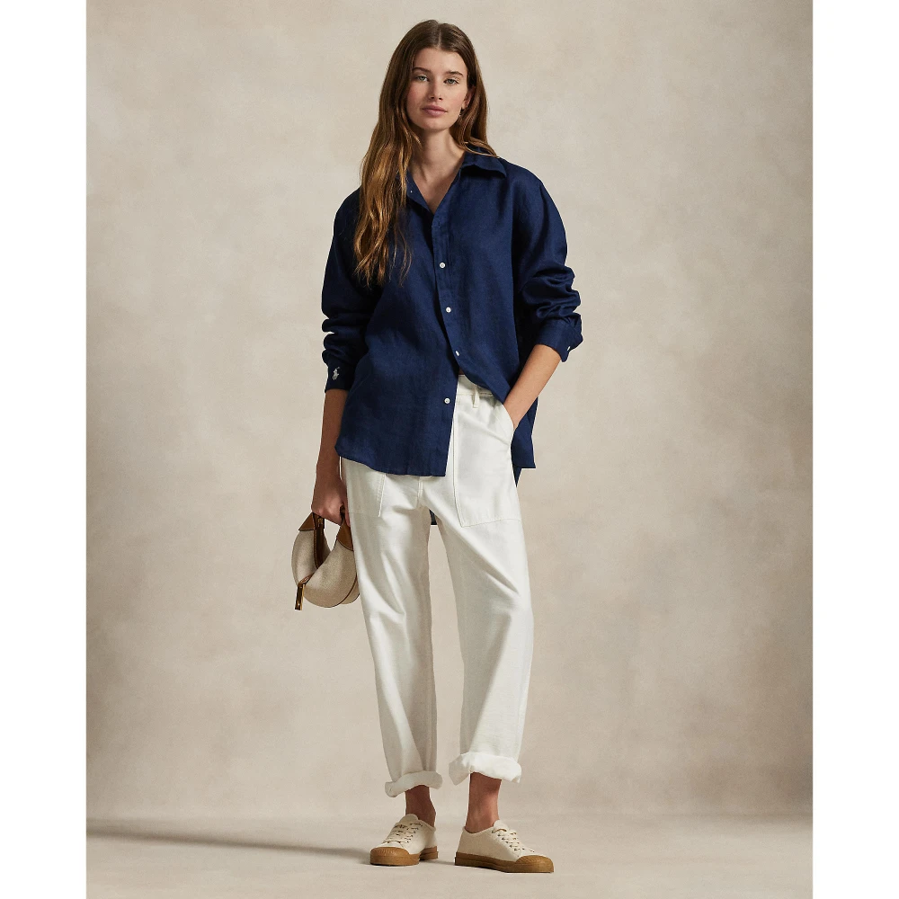 Γυναικείο Πουκάμισο Oversize Fit Linen Polo Ralph Lauren