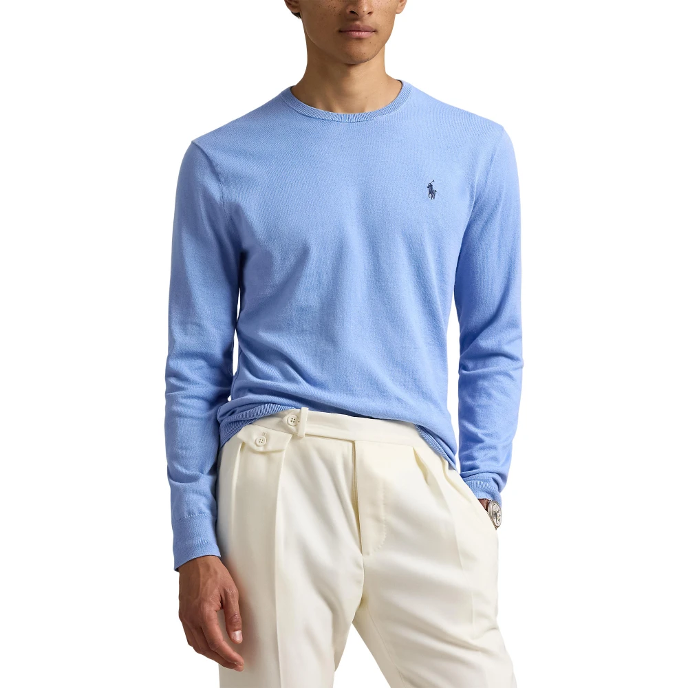 Ανδρικό Πουλόβερ Slim Fit Textured Cotton Polo Ralph Lauren